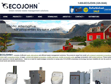 Tablet Screenshot of ecojohn.com